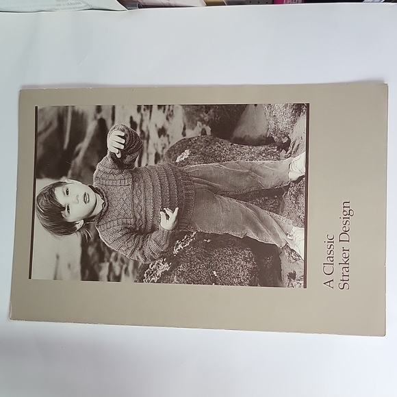A Classic Straker Design 1992 Sweater Knitting Pattern - Picture 2 of 5